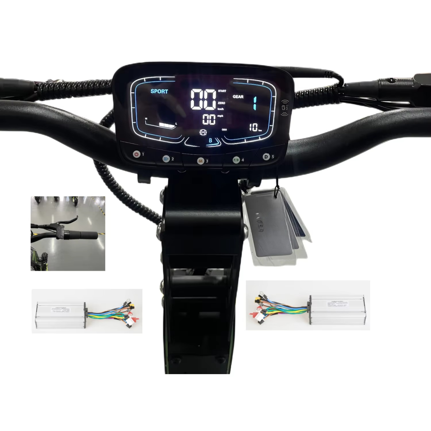 ชุดควบคุมสกู๊ตเตอร์ไฟฟ้า 52v60 - Men Accessories App บทวิจารณ์และราคา