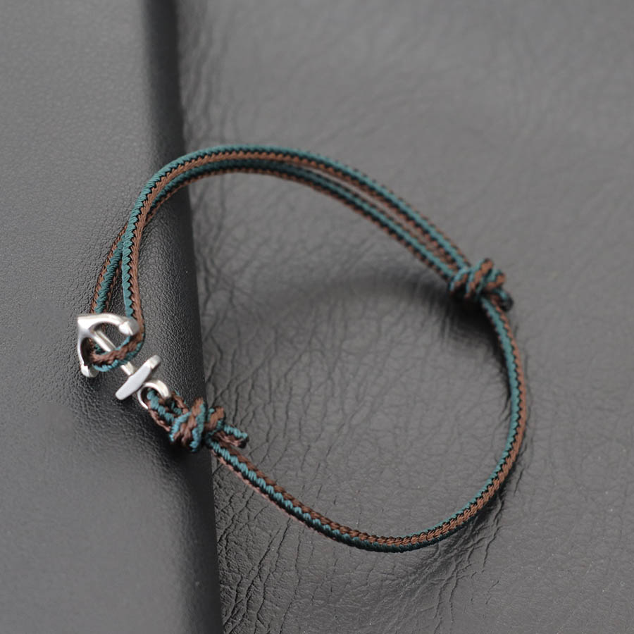 Minimalist Anchor สร้อยข้อมือเ - Men Accessories Ethnic บทวิจารณ์และราคา