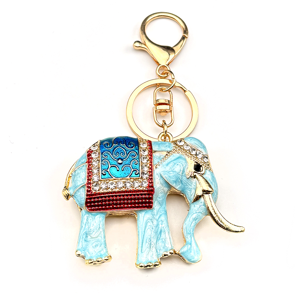 พวงกุญแจช้างนำโชคเคลือบเงาสำหร - Men Accessories Ethnic บทวิจารณ์และราคา