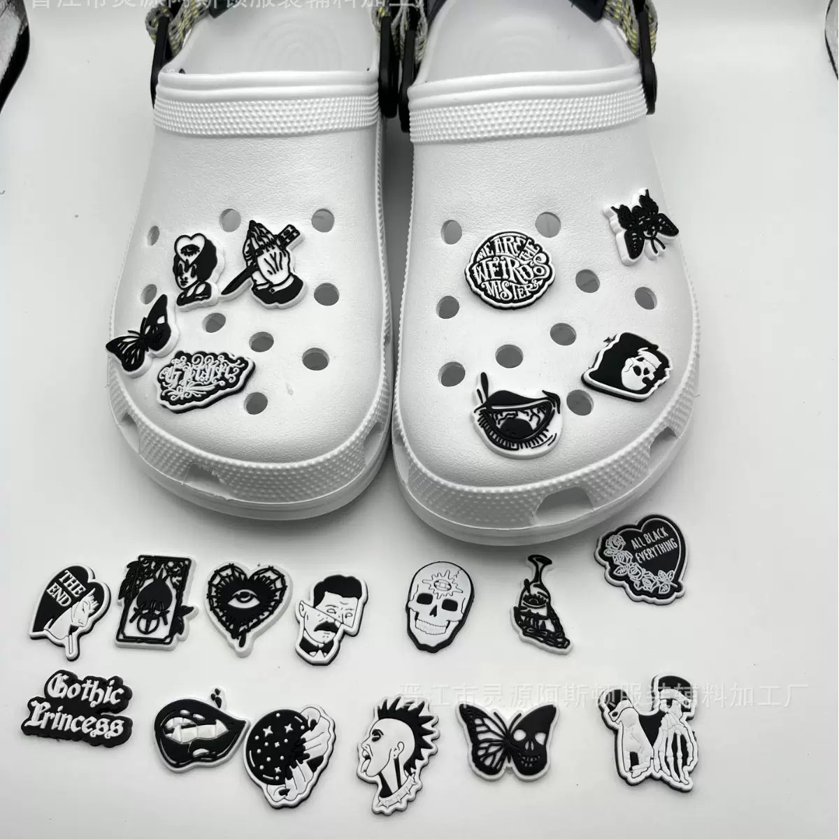 ชาร์มรองเท้าฮาโลวีนลายสยองขวัญ - Men'S Accessories Crocs บทวิจารณ์และราคา