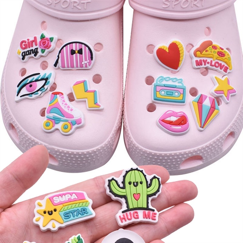 1ชิ้นหมุดสำหรับ Crocs เสน่ห์รอ - Men'S Accessories Crocs บทวิจารณ์และราคา